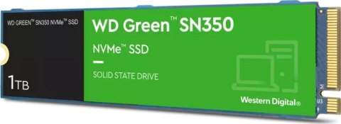 Dysk SSD WD WDS100T3G0C (M.2 2280″ /1 TB /PCI-E x4 Gen3 NVMe /3200MB/s /2500MB/s)