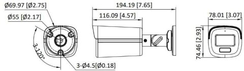 KAMERA 4W1 HIKVISION DS-2CE12DF3T-LFS(2.8mm)(O-STD)