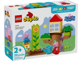 Klocki DUPLO 10431 Peppa Pig Ogród i domek na drzewie Peppy