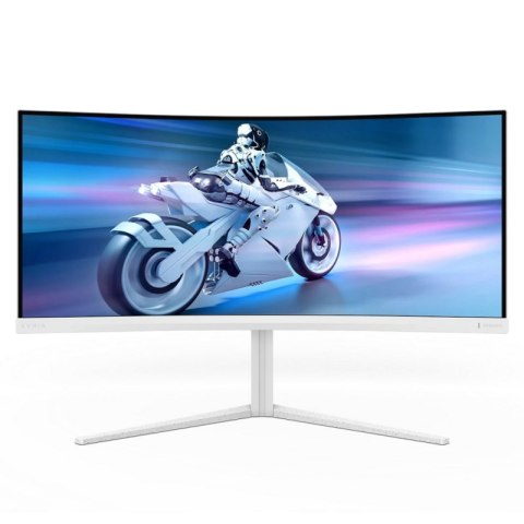 Monitor PHILIPS 34M2C5501A/00 (34" /VA /180Hz /3440 x 1440 /Biały)