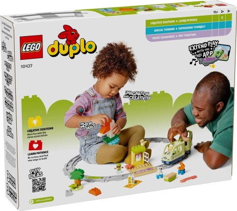 LEGO DUPLO TOWN 10427 Most i Tory Kolejowe - Zestaw Rozszerzający