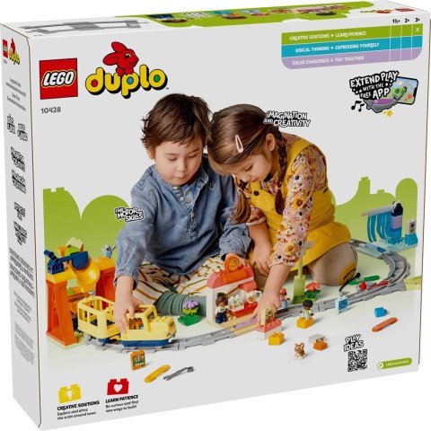 LEGO DUPLO TOWN 10428 Duplo Duży interaktywny pociąg miejski