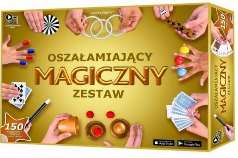 Oszałamiający magiczny zestaw 150 sztuczek złota edycja CARTAMUNDI