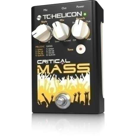 TC HELICON Critical Mass - procesor wokalowy TC HELICON Critical Mass - procesor wokalowy
