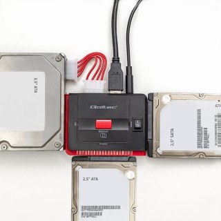 QOLTEC ADAPTER USB 3.0 DO IDE | SATA III