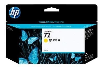 HP Żółty wkład atramentowy 72 DesignJet 130 ml