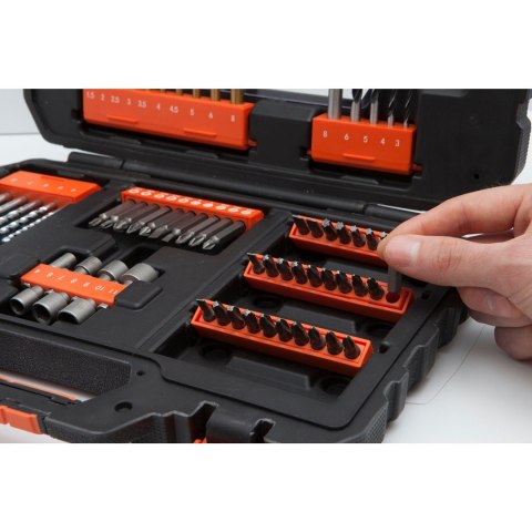 Zestaw wierteł i bitów 76szt. A7231-XJ Black+Decker