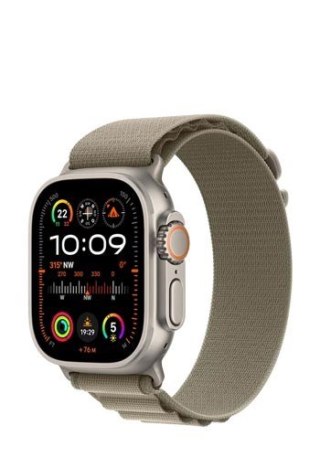 Apple Watch Ultra 2 GPS+komórka. 49mm Tytan Oliwka.Alp. Mały