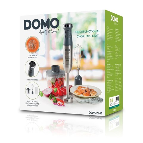 Domo DO9226M Blender immersyjny 600 W Czarny, Stal