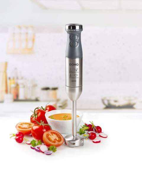 Domo DO9226M Blender immersyjny 600 W Czarny, Stal