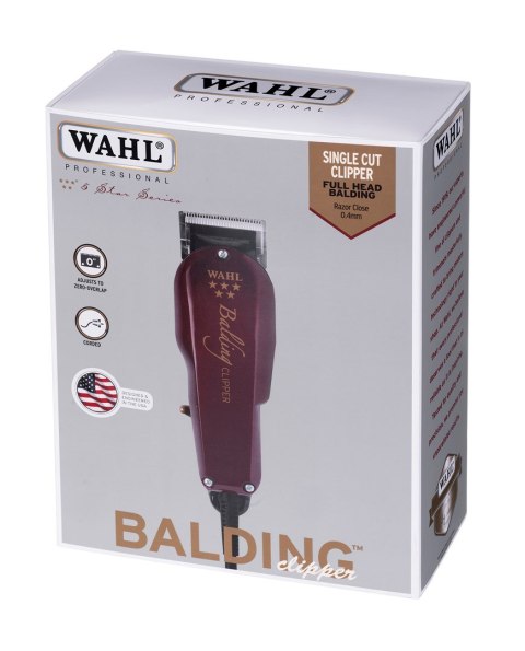 Wahl Balding Clipper Czerwony