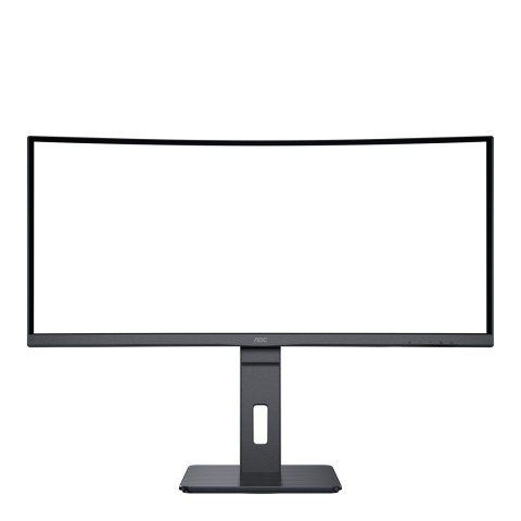 AOC CU34P3CV monitor komputerowy 86,4 cm (34") 3440 x 1440 px UltraWide Quad HD LED Czarny