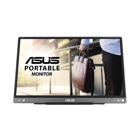 ASUS ZenScreen MB16ACE LED display 39,6 cm (15.6") 1920 x 1080 px Full HD Szary