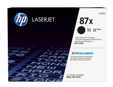 HP 87X oryginalny wkład z czarnym tonerem LaserJet XL