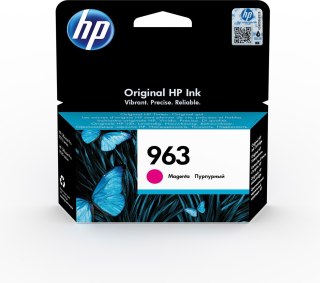 HP 963 oryginalny wkład atramentowy purpurowy