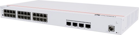 Huawei S220-24P4X Gigabit Ethernet (10/100/1000) Obsługa PoE 1U Szary