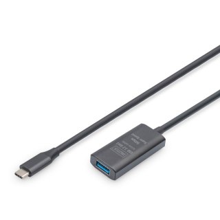 Kabel przedłużający aktywny DIGITUS DA-73110, USB 3.2 Gen1, 5Gbps, USB-C - USB-A, 5m