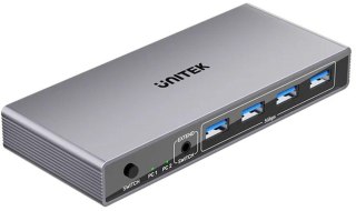 Unitek Przełącznik KVM 8K@60Hz USB 3.0 5Gbps DP