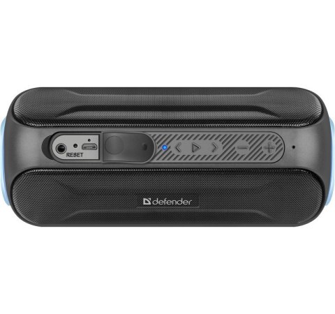 Głośnik bluetooth S1000 20W BT/FM/AUX LIGHTS czarny