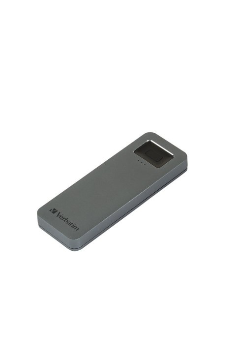 Verbatim 53656 Zewnętrzny dysk SSD 512 GB USB Type-C 3.2 Gen 1 (3.1 Gen 1) Szary