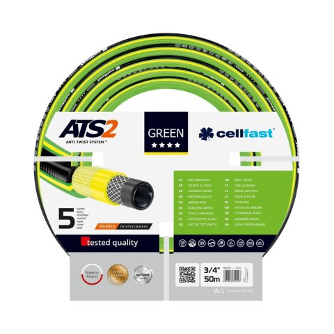 Wąż ogrodowy Cellfast 15-121 GREEN ATS2™ 3/4" 50m