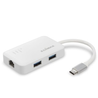 Edimax EU-4308 stacja dokująca USB 3.2 Gen 1 (3.1 Gen 1) Type-C Biały