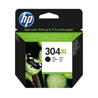 HP Oryginalny czarny wkład atramentowy 304XL