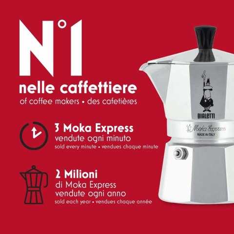 Zaparzacz BIALETTI 990001168 (kolor srebrny)