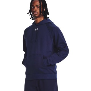 Bluza męska Under Armour Rival Fleece Hoodie granatowa 1379757 410 L