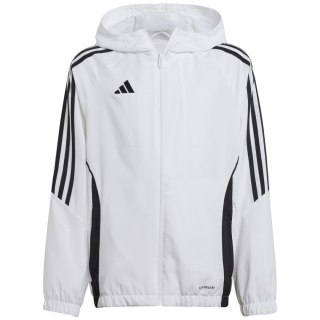 Kurtka dla dzieci adidas Tiro 24 biała IM8799 140cm