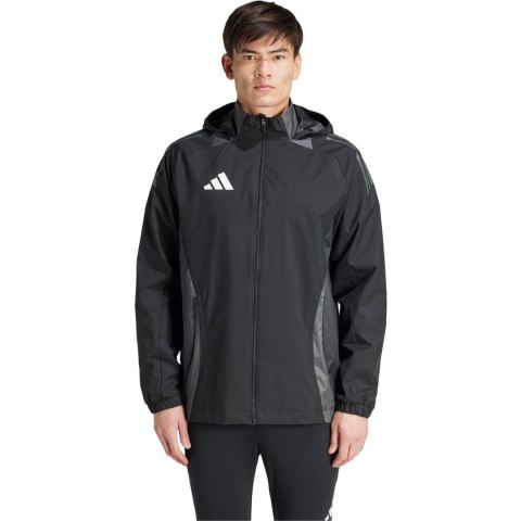 Kurtka męska adidas Tiro 24 Competition All-Weather czarna IJ8343 L Kurtka męska adidas Tiro 24 Competition All-Weather czarna IJ8343 L