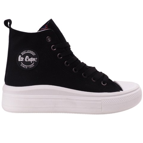 Buty damskie Lee Cooper czarno-białe LCW-23-44-1629LA 38