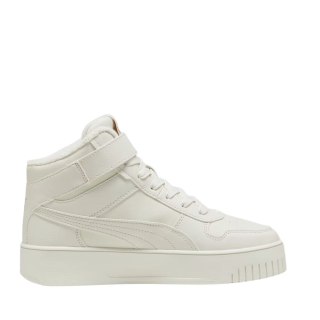 Buty damskie Puma Carina Street Mid WTR kremowe 398050 02 36