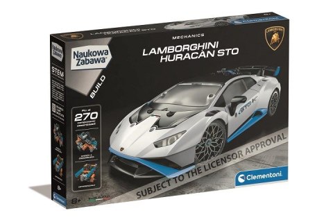 Clementoni Naukowa zabawa. Laboratorium mechaniki. Lamborghini Huracan STO 50917