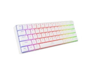 KLAWIATURA DLA GRACZY GENESIS THOR 660 G2 US WHITE BEZPRZEWODOWA RGB MECHANICZNA GATERON BROWN