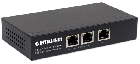 INTELLINET EXTENDER POE+ 2-PORTOWY GIGABIT 802.3AT