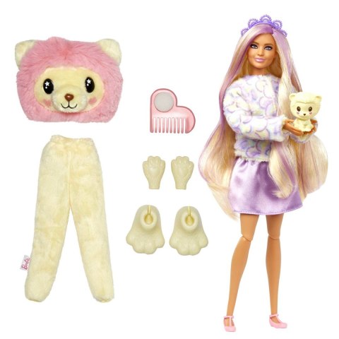 Barbie Cutie Reveal Lew Lalka Seria Słodkie stylizacje HKR06