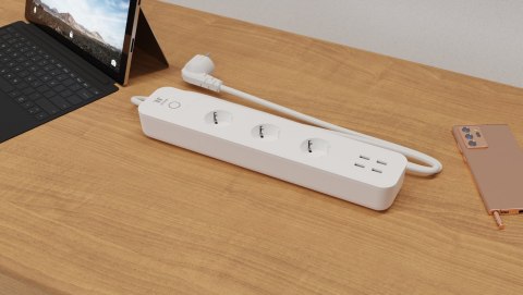 Listwa zasilająca TESLA TSL-SPL-3+4USB Smart Power Strip 3 + 4 USB TSL-SPL-3+4USB