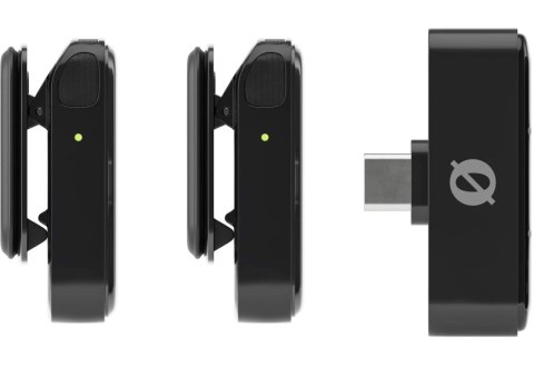 RODE Wireless Micro - 2-kanałowy cyfrowy system bezprzewodowy (USB-C, Czarny)