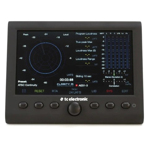 TC Electronic Clarity M - stereofoniczny miernik audio 5.1