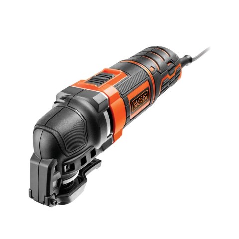 Black & Decker MT300KA-QS oscylujące narzędzie wielofunkcyjne Czarny, Pomarańczowy 300 W 10000 OPM