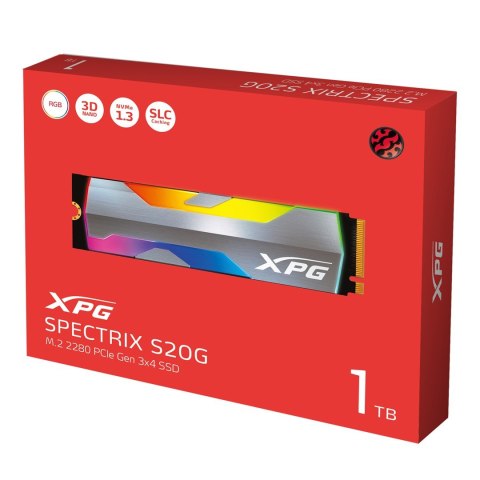 ADATA DYSK SSD XPG SPECTRIX S20G 500GB PCIe Gen3x4 M.2 2280