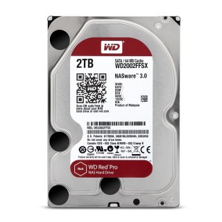 Dysk HDD WD Red Pro WD2002FFSX (2 TB ; 3.5"; 64 MB; 7200 obr/min)