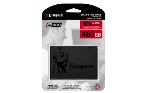 Dysk Kingston A400 SA400S37/480G (480 GB ; 2.5"; SATA III)