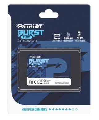 Dysk SSD PATRIOT BURST ELITE 240GB SATA 3 2.5INCH