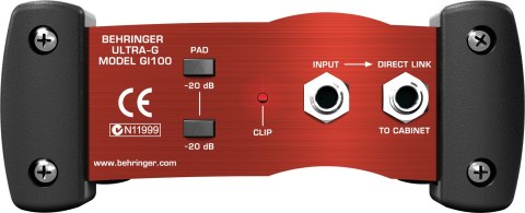 Behringer GI100 DI-box aktywny 1-kanałowy