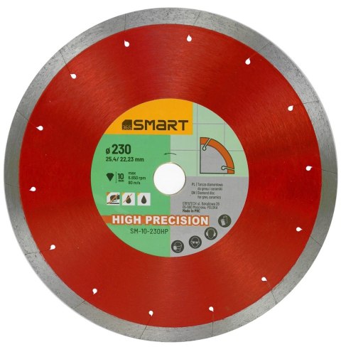 Tarcza diamentowa high precision 230/10mm