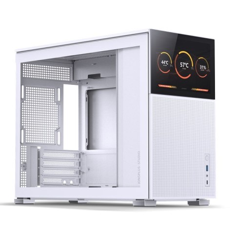 Jonsbo D31 MESH Screen Obudowa Micro-ATX, Szkło Hartowane - biała