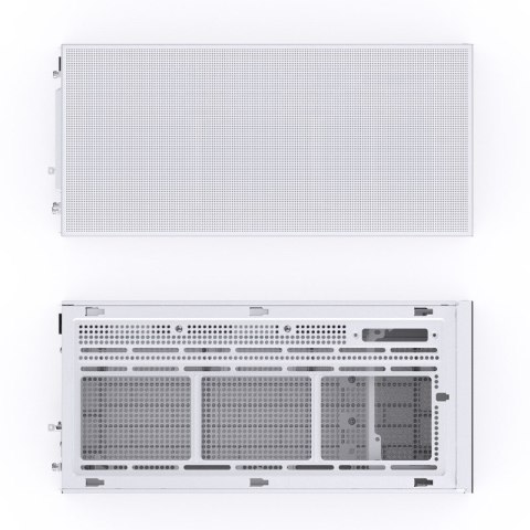 Jonsbo D31 MESH Screen Obudowa Micro-ATX, Szkło Hartowane - biała