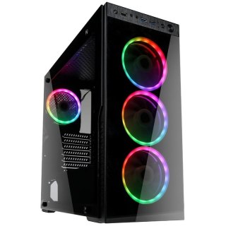 Obudowa KOLINK HORIZON RGB HORIZON RGB (ATX, Micro ATX, Mini ITX; kolor czarny)